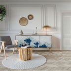 THE GREAT WAVE AT KANAGAWA 3-Door Sideboard
