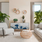 THE GREAT WAVE AT KANAGAWA 3-Door Sideboard