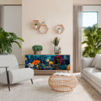 MIDNIGHT BLOSSOM 3-Door Sideboard