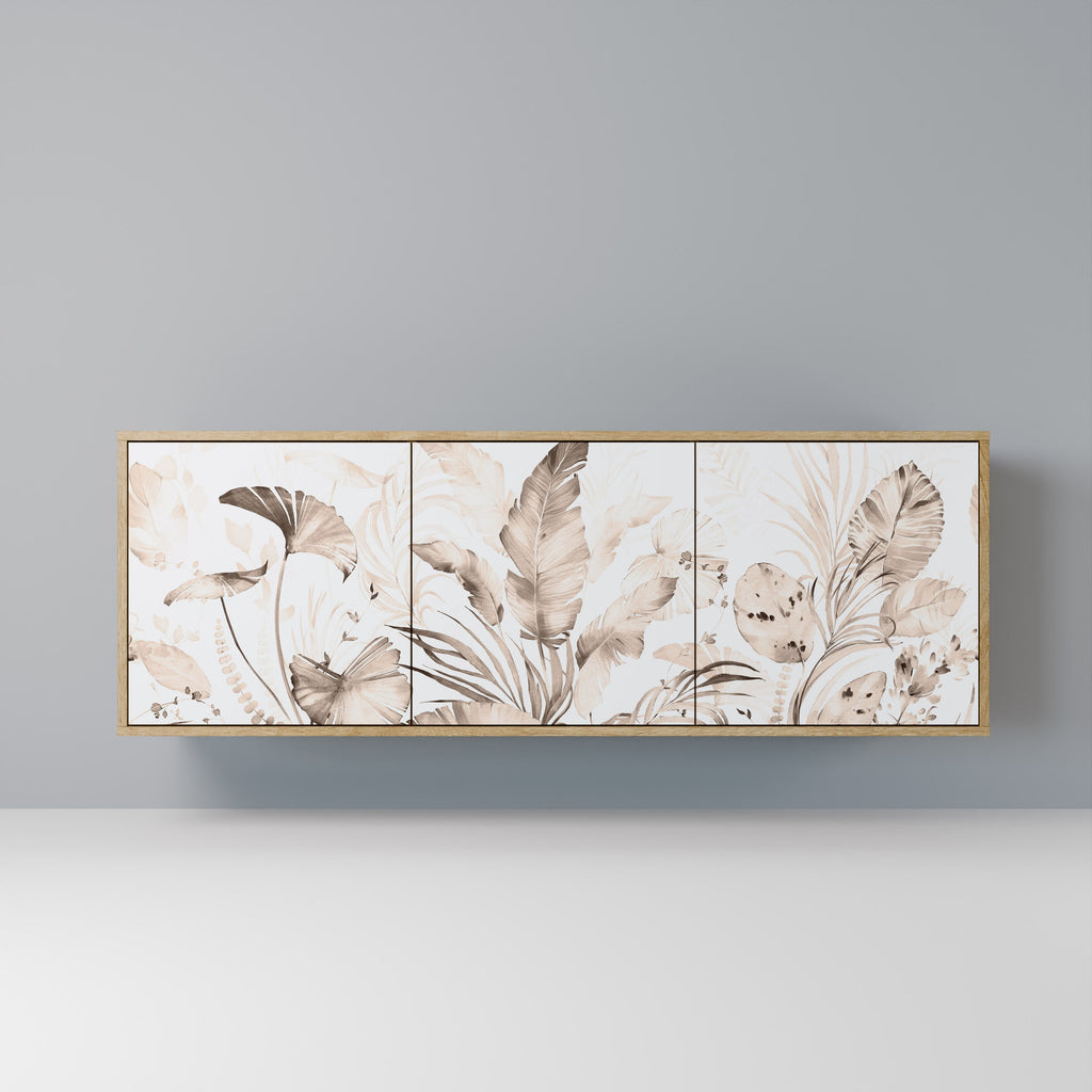 Buffet 3 portes effet chêne WILD TENDERNESS