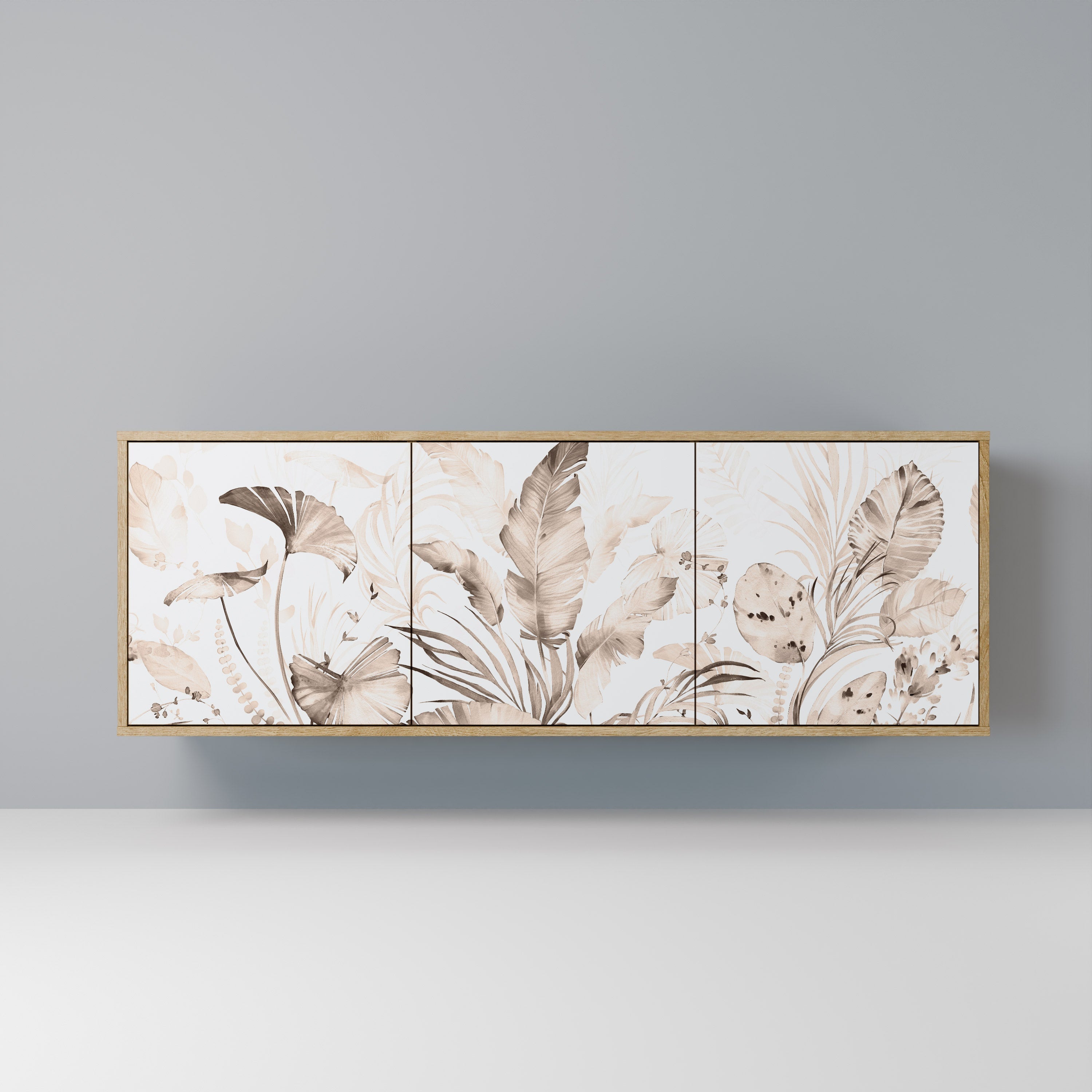 Buffet 3 portes effet chêne WILD TENDERNESS