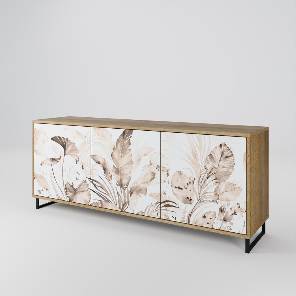 Buffet 3 portes effet chêne WILD TENDERNESS