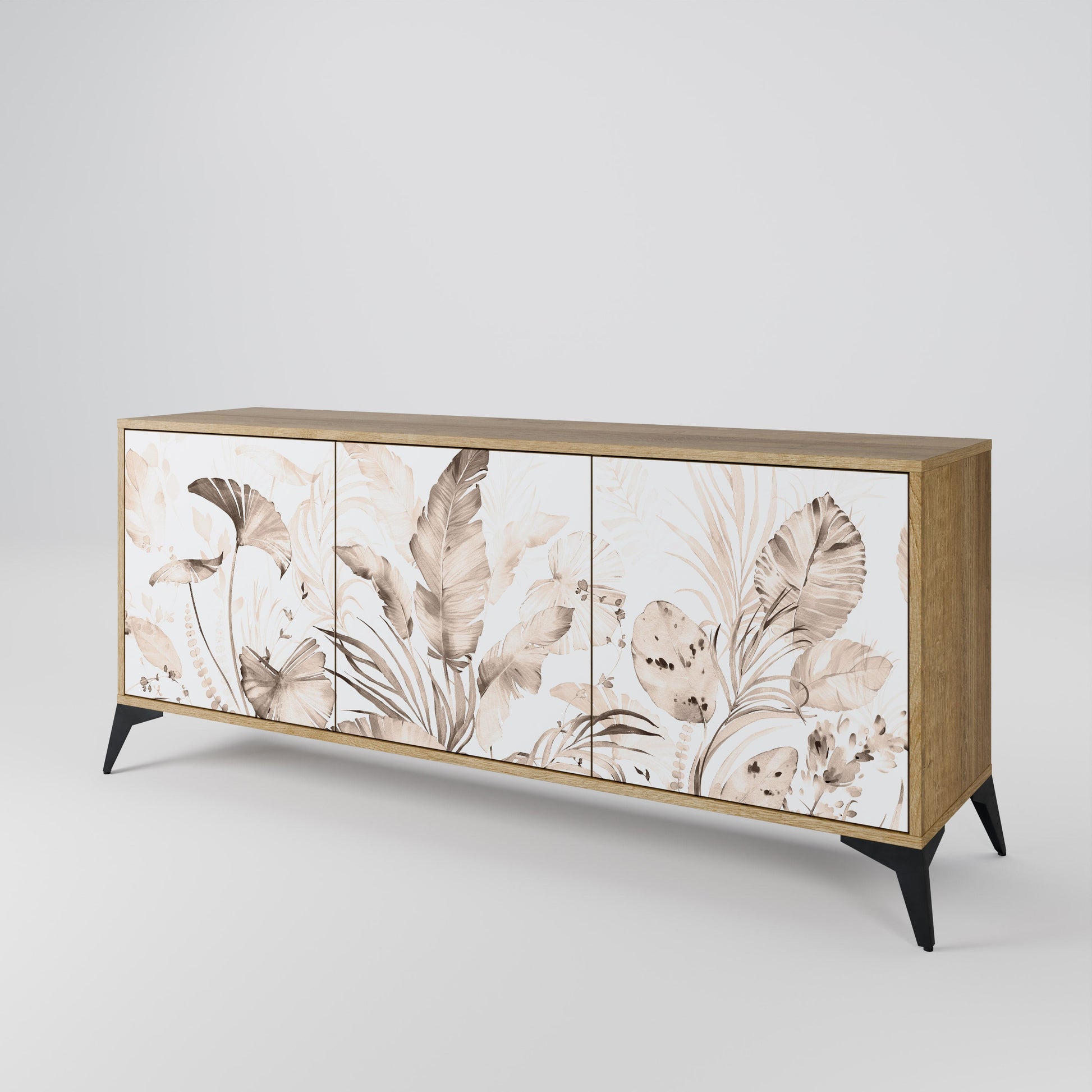 Buffet 3 portes effet chêne WILD TENDERNESS