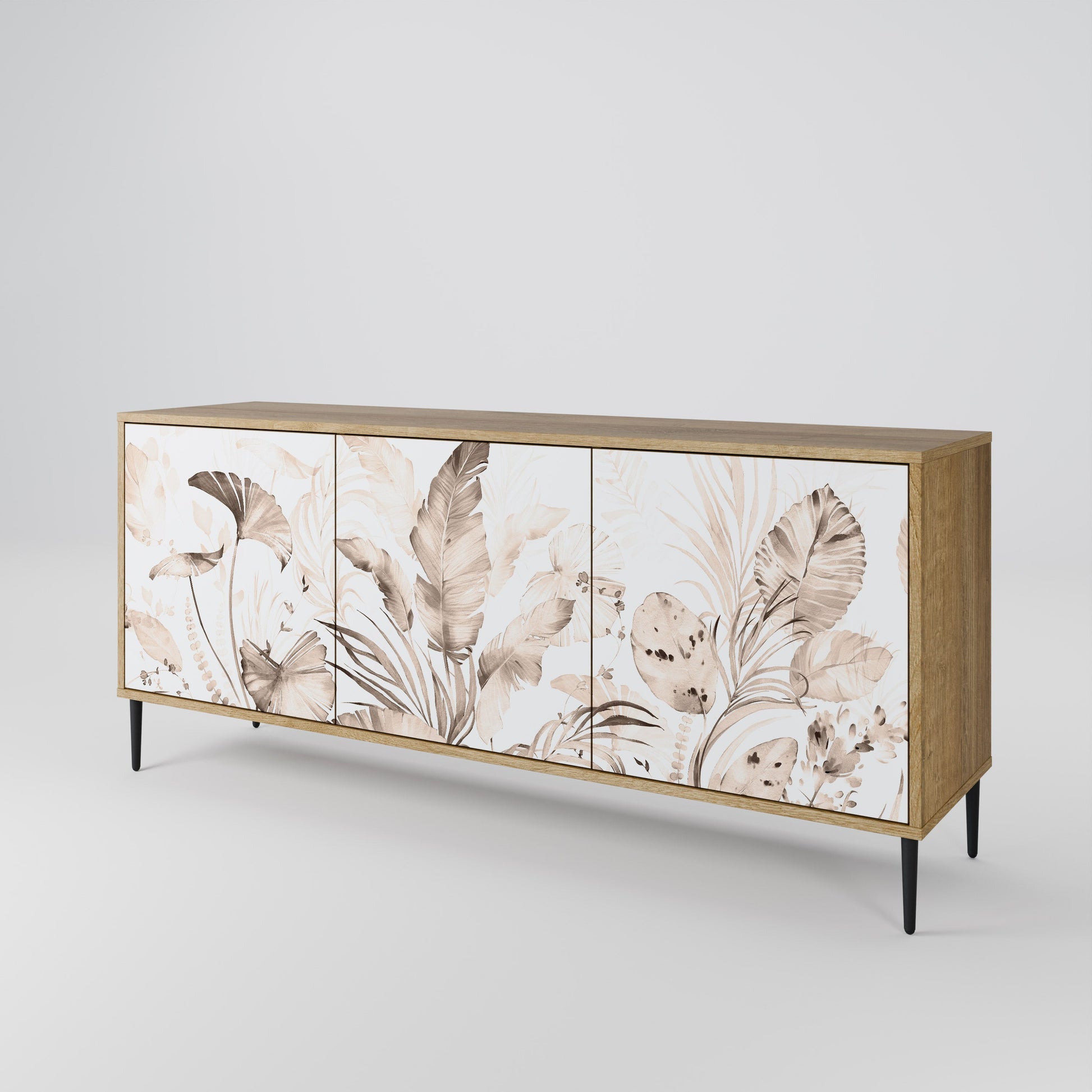 Buffet 3 portes effet chêne WILD TENDERNESS