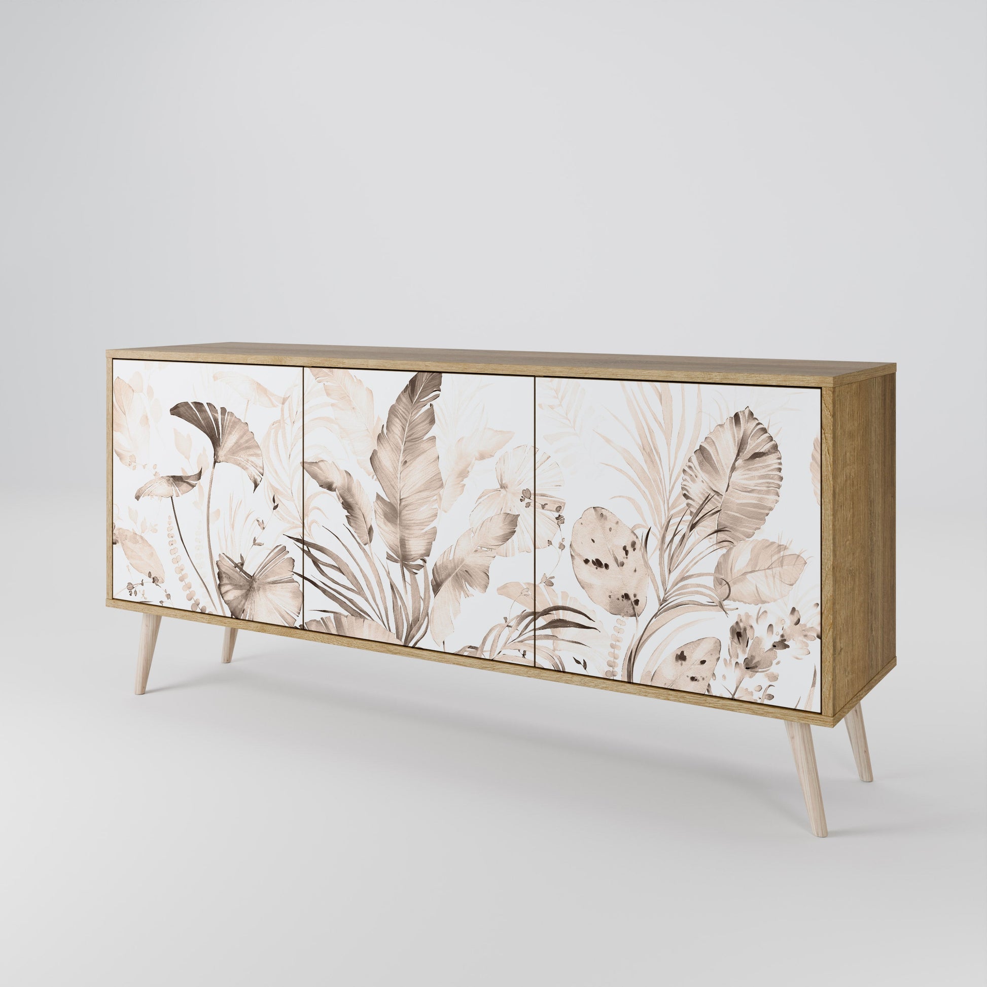Buffet 3 portes effet chêne WILD TENDERNESS