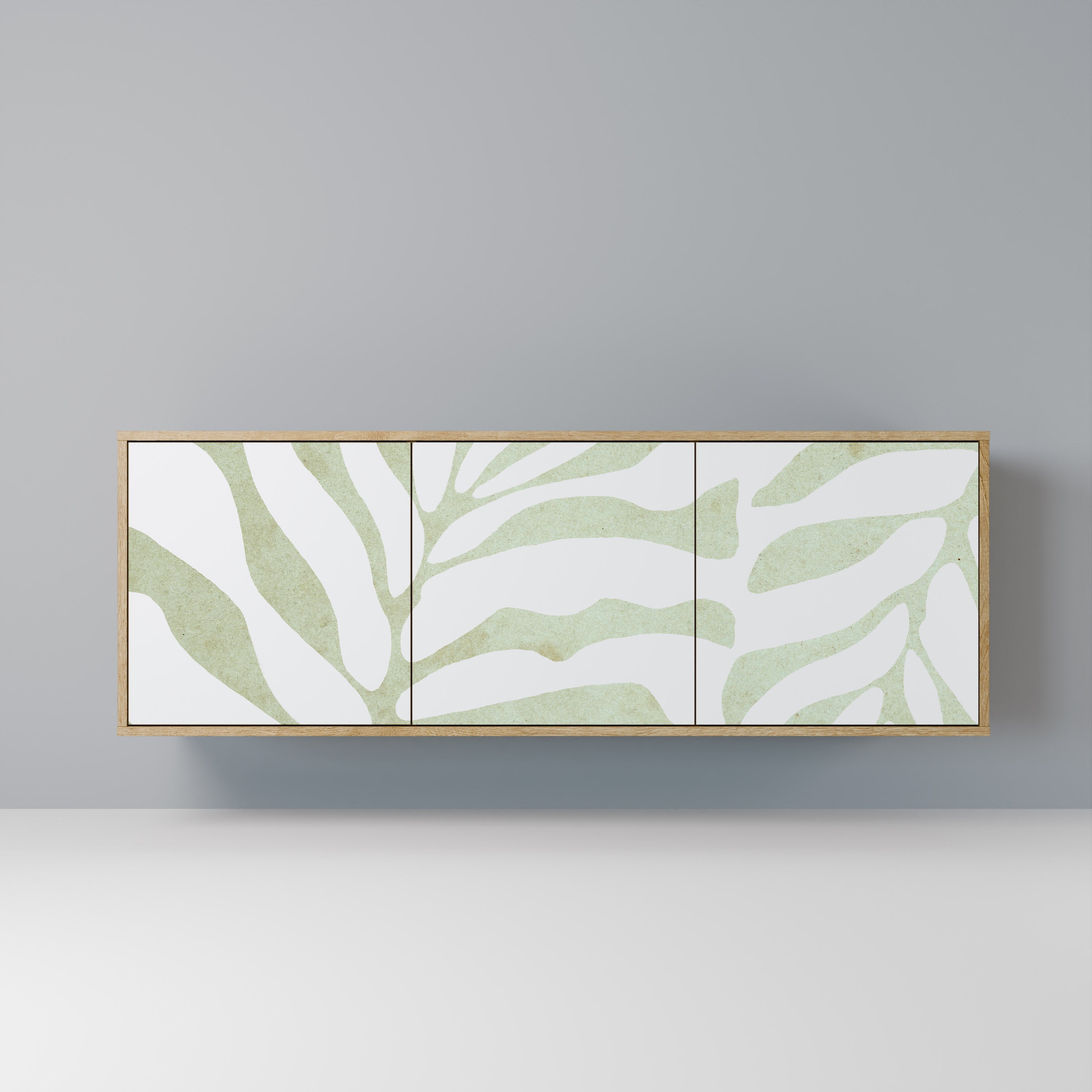 Buffet 3 portes effet chêne BOTANICAL SPARK