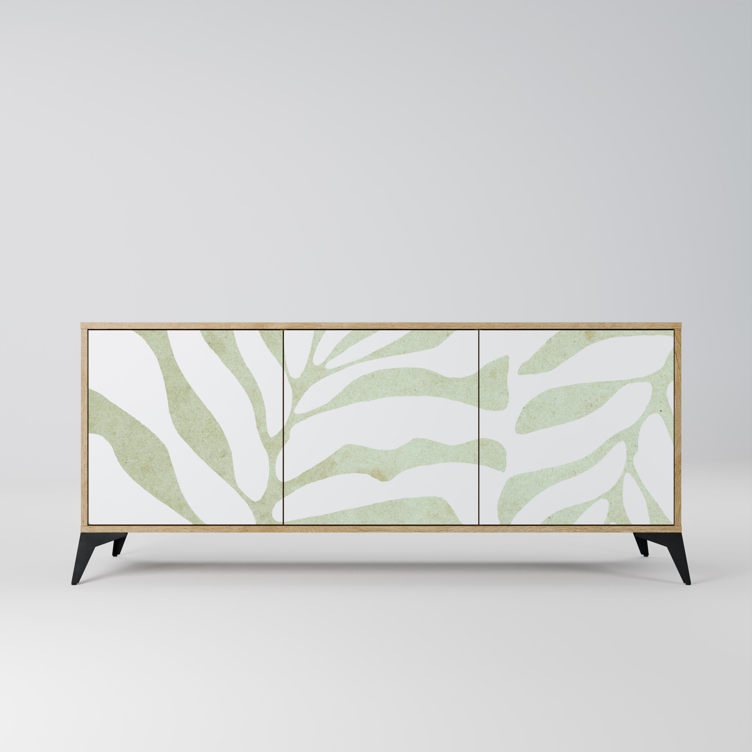 Buffet 3 portes effet chêne BOTANICAL SPARK