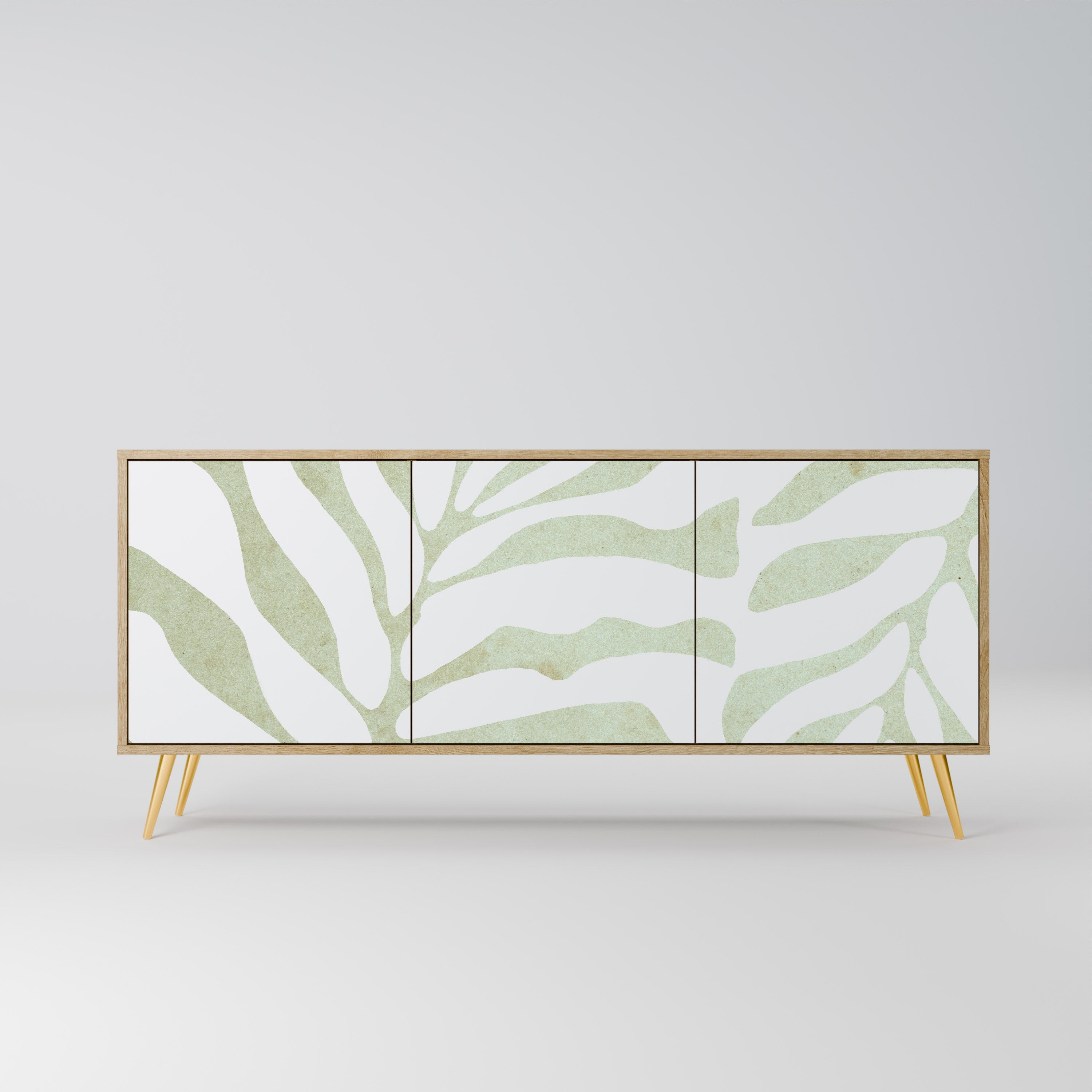 Buffet 3 portes effet chêne BOTANICAL SPARK