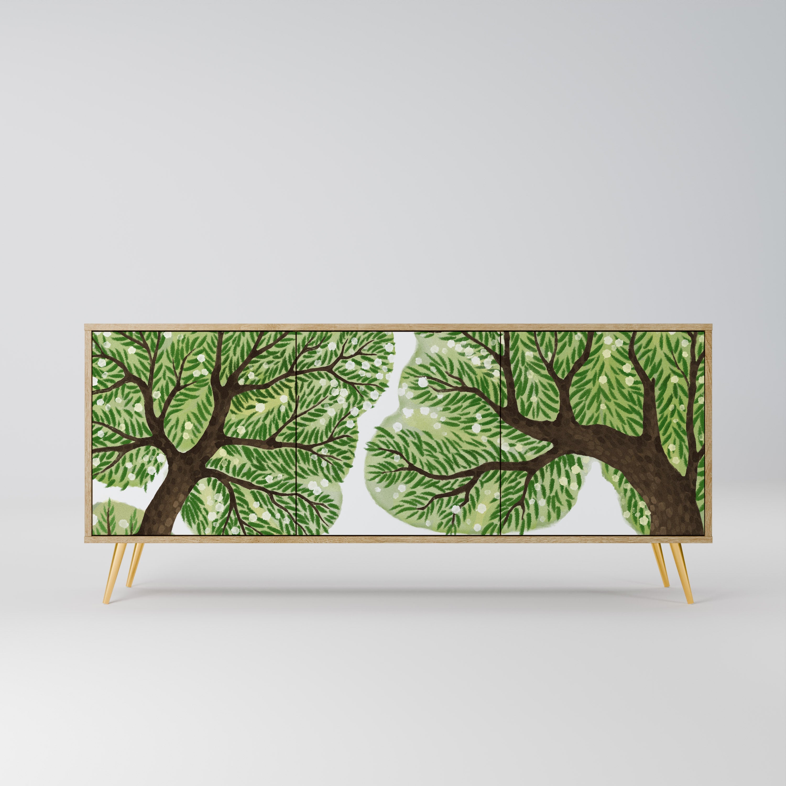 Buffet 3 portes WILDERNESS DASH effet chêne