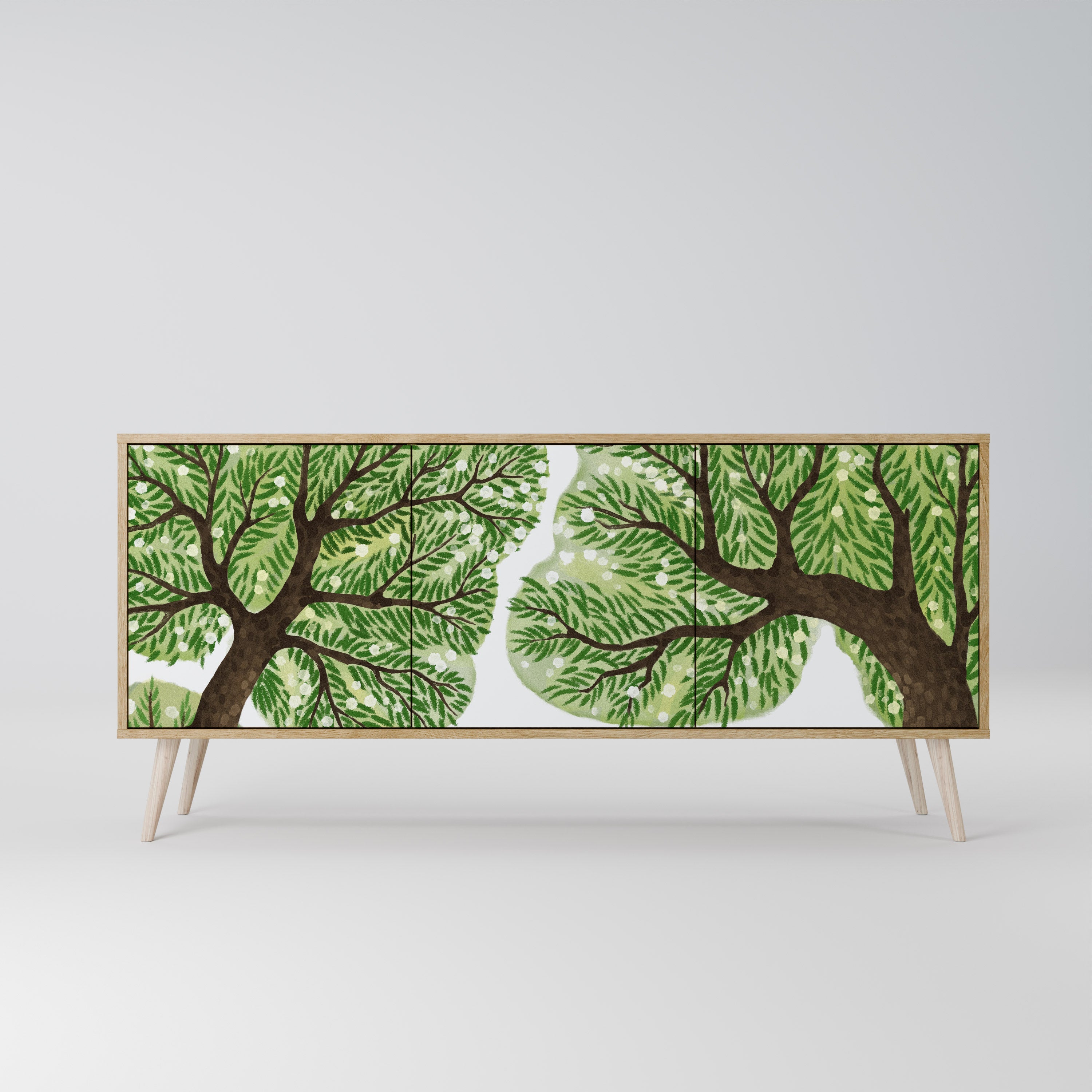 Buffet 3 portes WILDERNESS DASH effet chêne