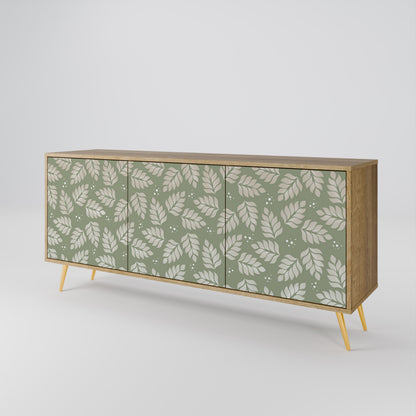LEAVES ON GREEN 3-Door Sideboard