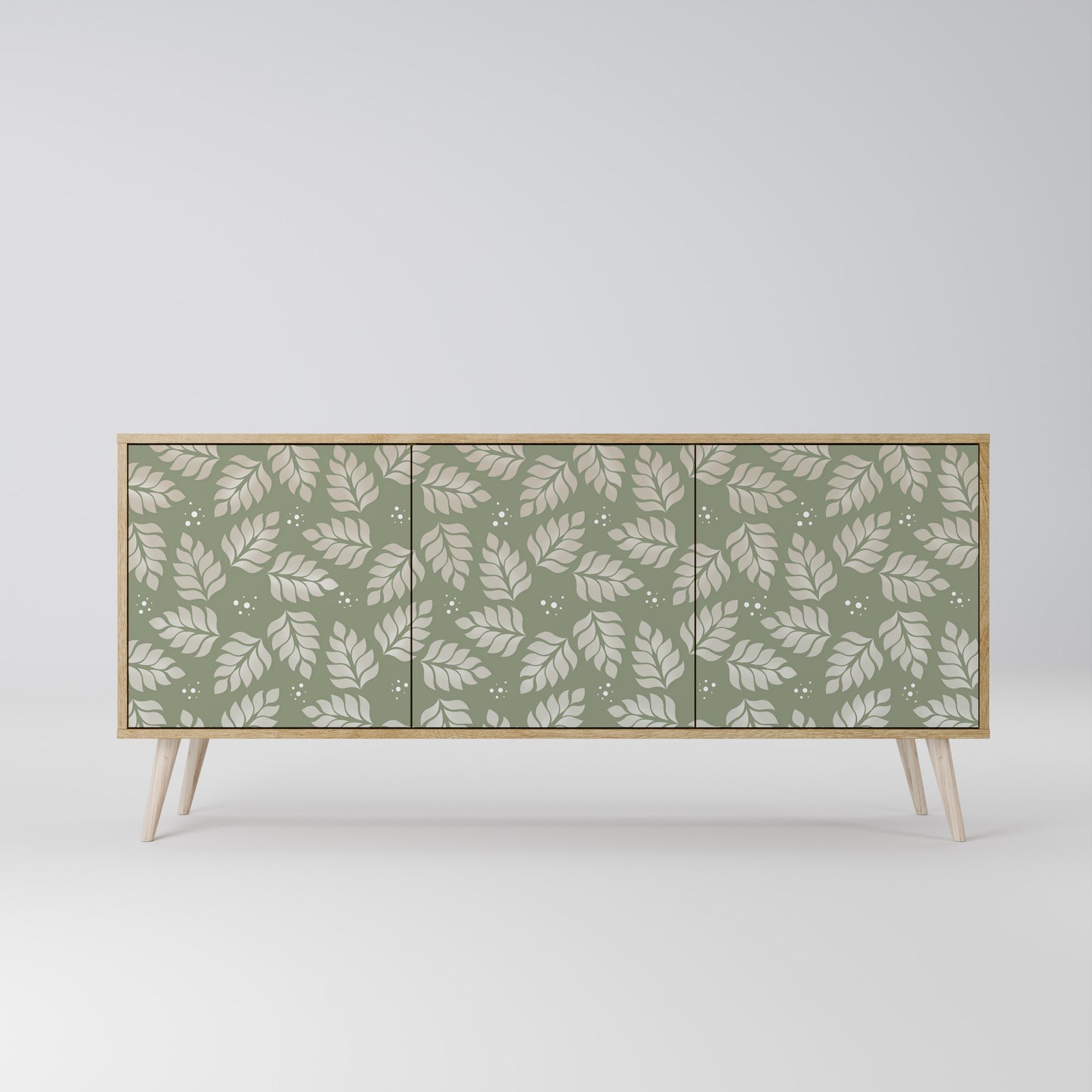 LEAVES ON GREEN 3-Door Sideboard