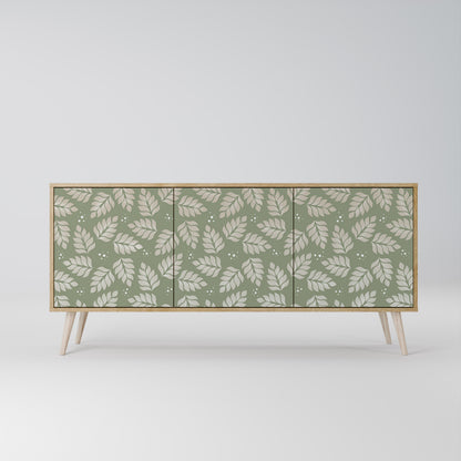 LEAVES ON GREEN 3-Door Sideboard