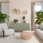 LEAVES ON GREEN 3-Door Sideboard