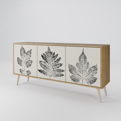 LEAFY STAMPS 3-Door Sideboard