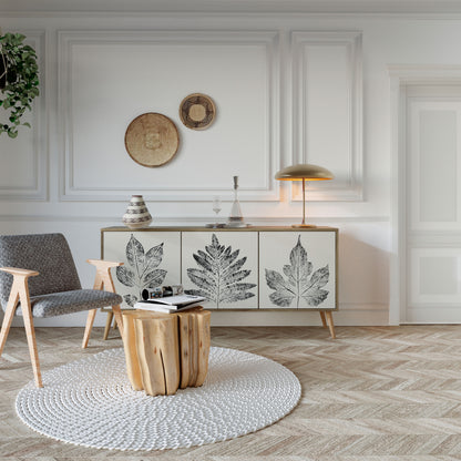 LEAFY STAMPS 3-Door Sideboard