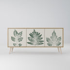 GREEN LEAFY STAMPS 3-Door Sideboard