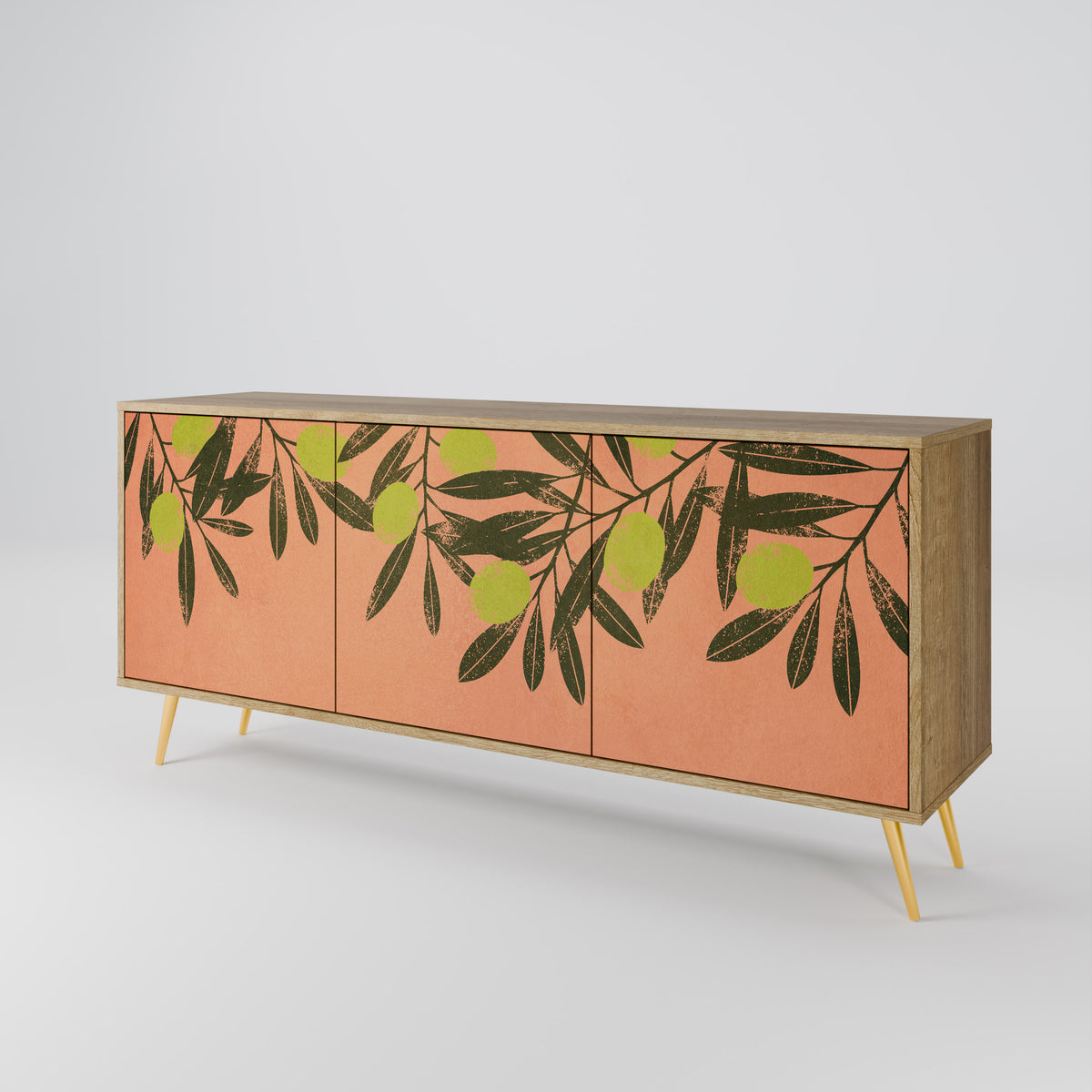 JUICY OLIVES 3-Door Sideboard