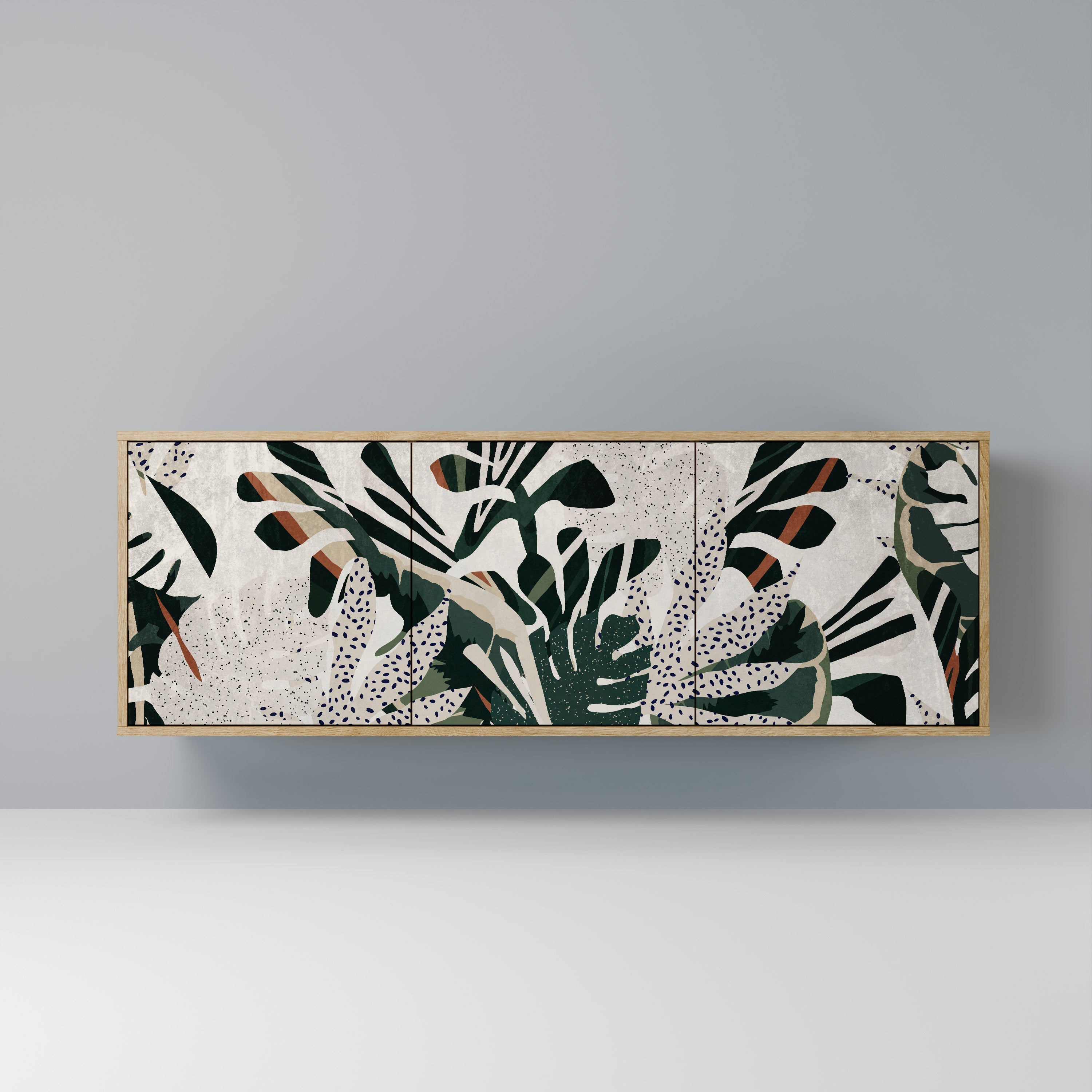 Buffet 3 portes VERDURE FORMATION effet chêne