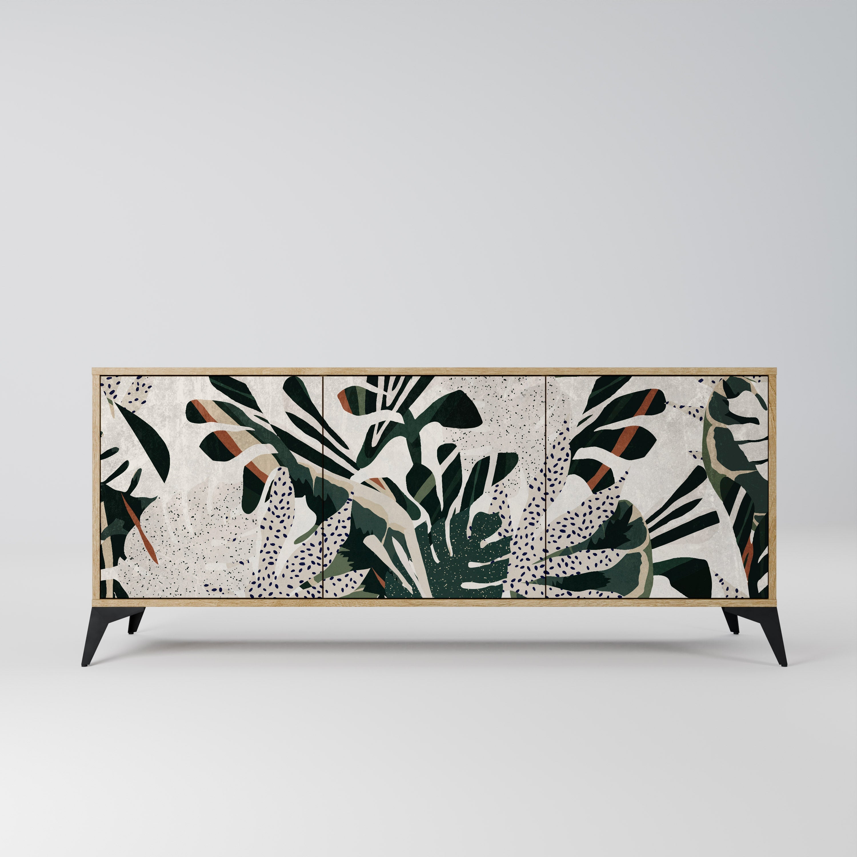 Buffet 3 portes VERDURE FORMATION effet chêne