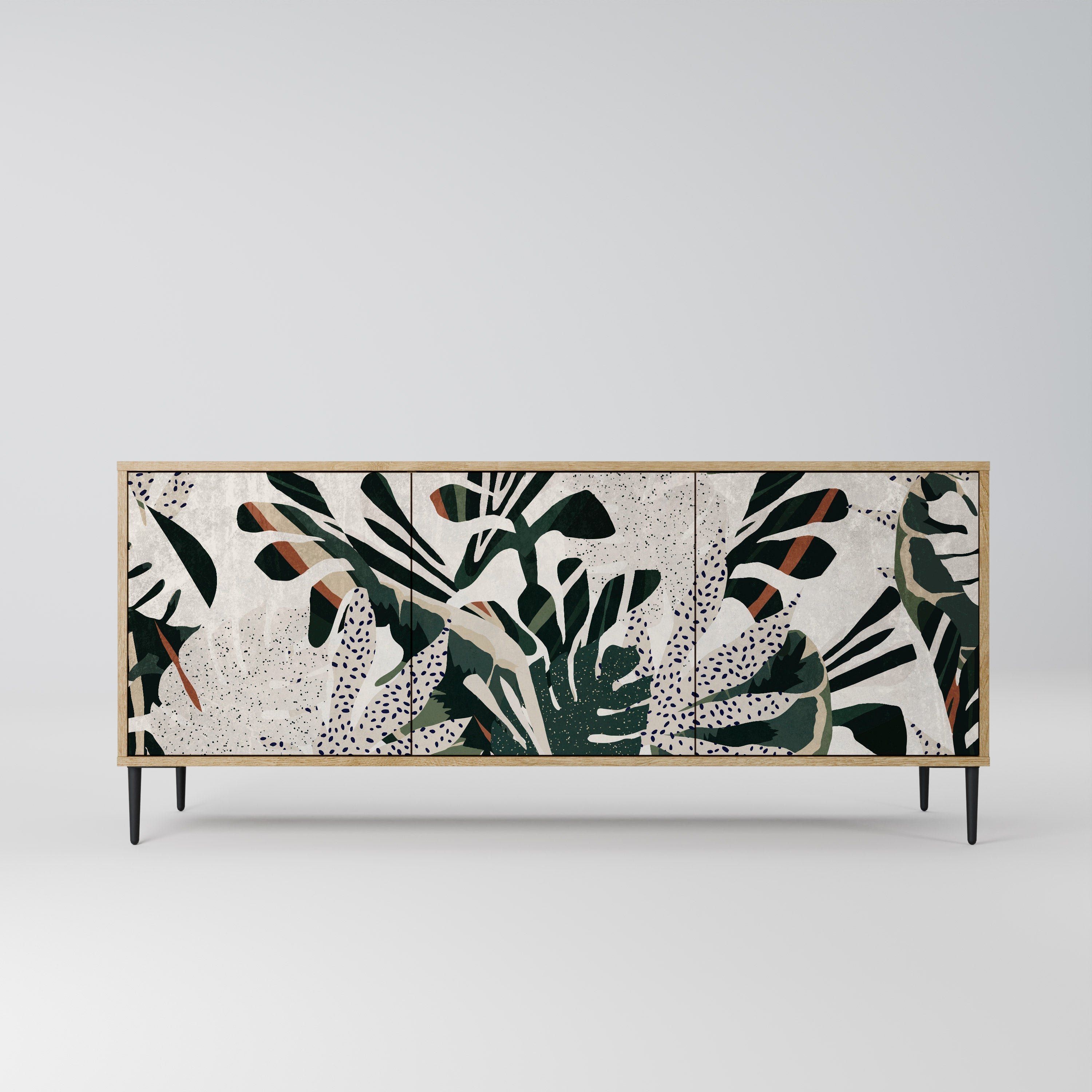 Buffet 3 portes VERDURE FORMATION effet chêne