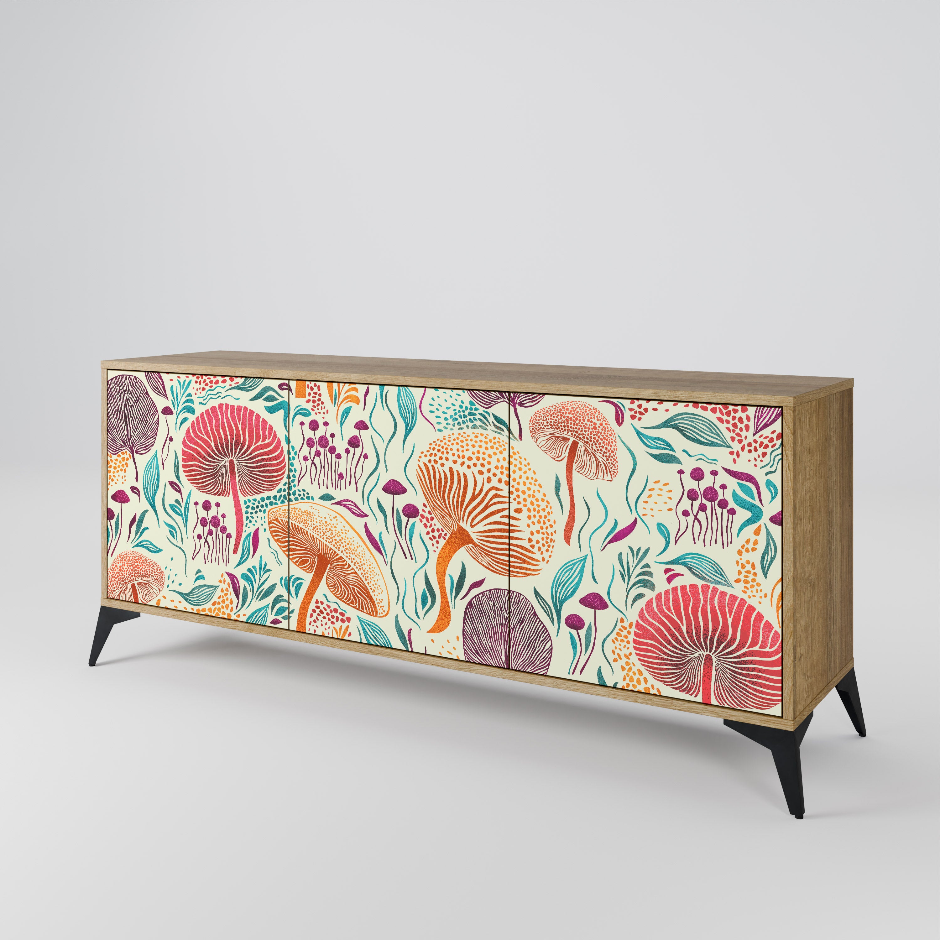 FUNGUS FANTASY 3-Door Sideboard