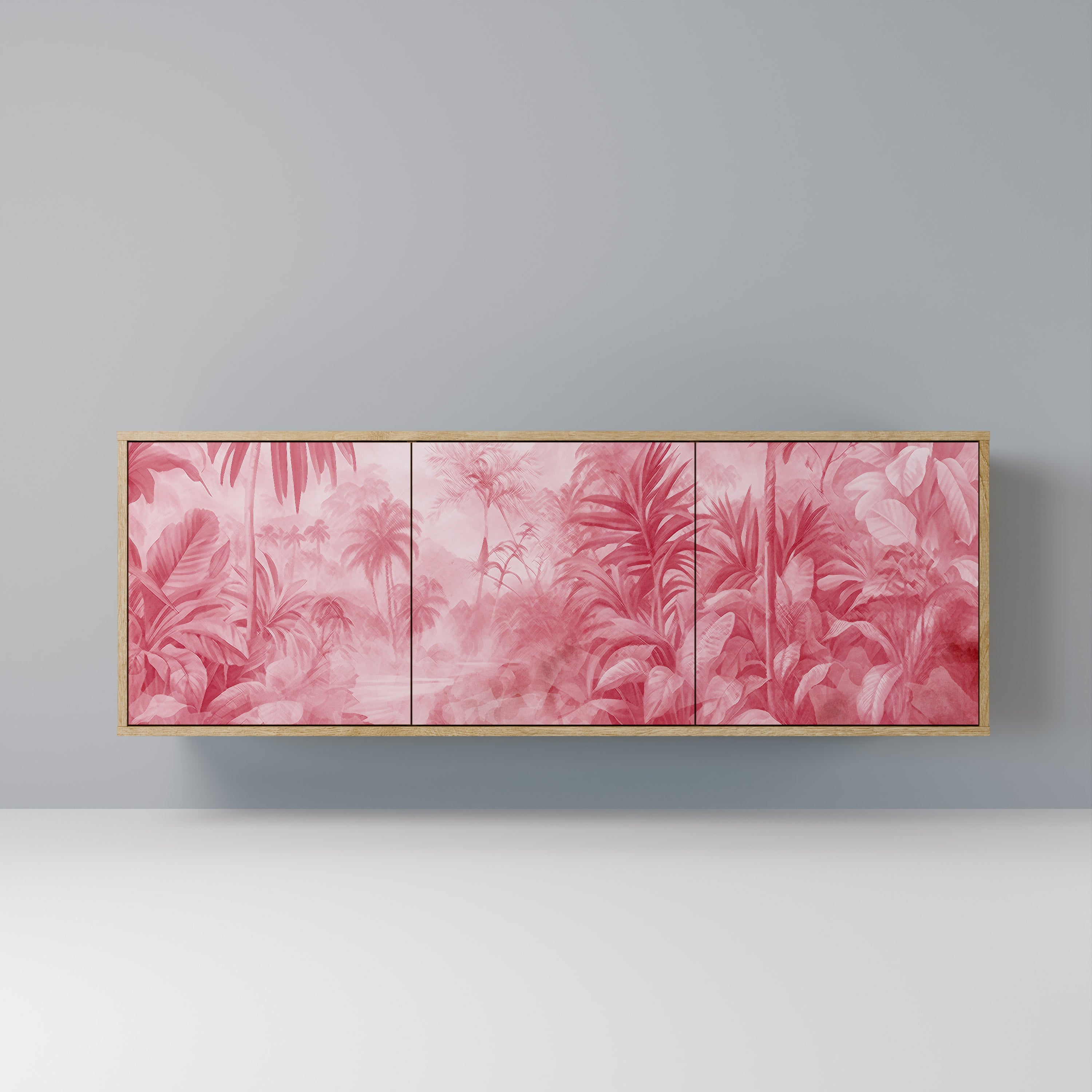 Buffet 3 portes effet chêne SWEET TROPICS