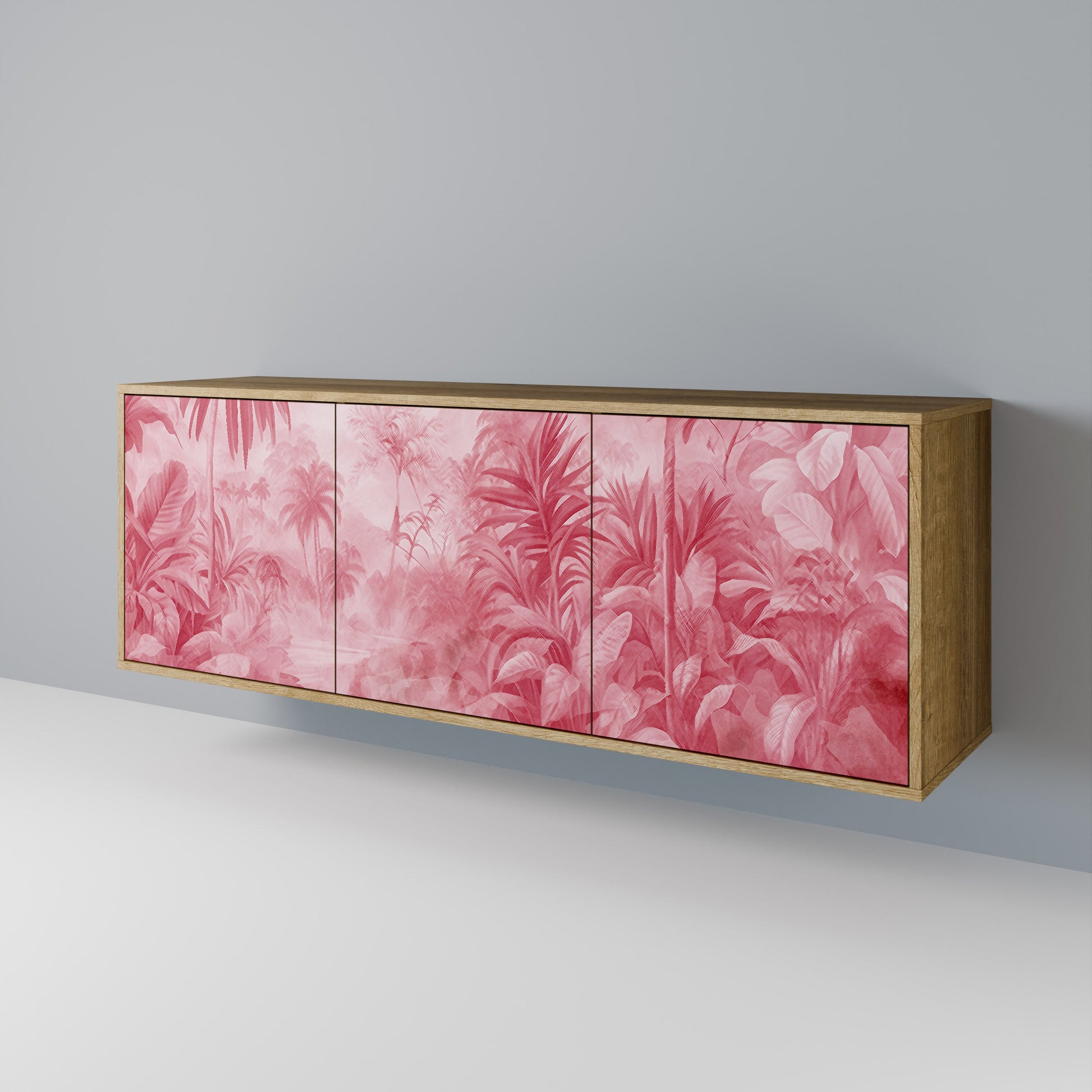 Buffet 3 portes effet chêne SWEET TROPICS