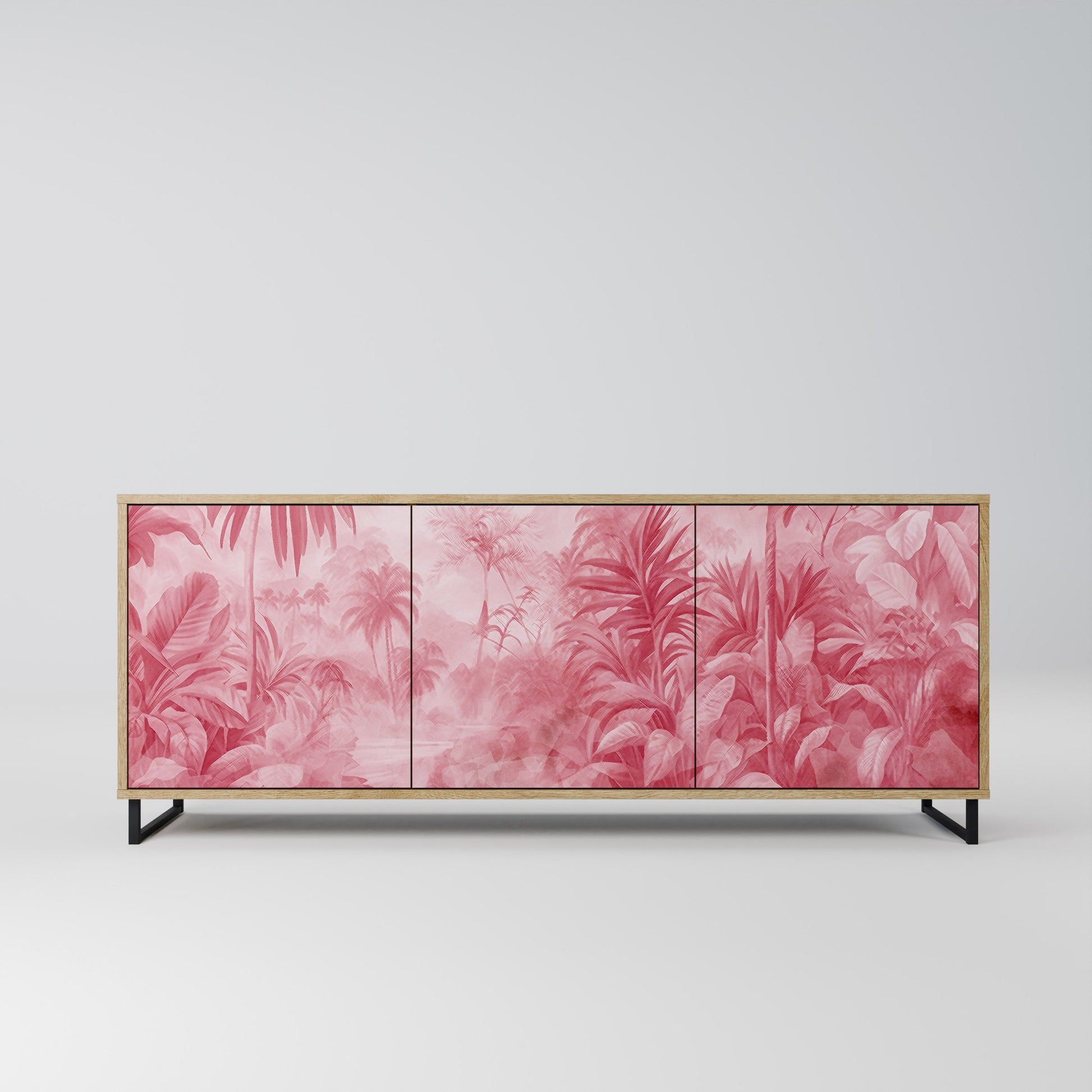 Buffet 3 portes effet chêne SWEET TROPICS