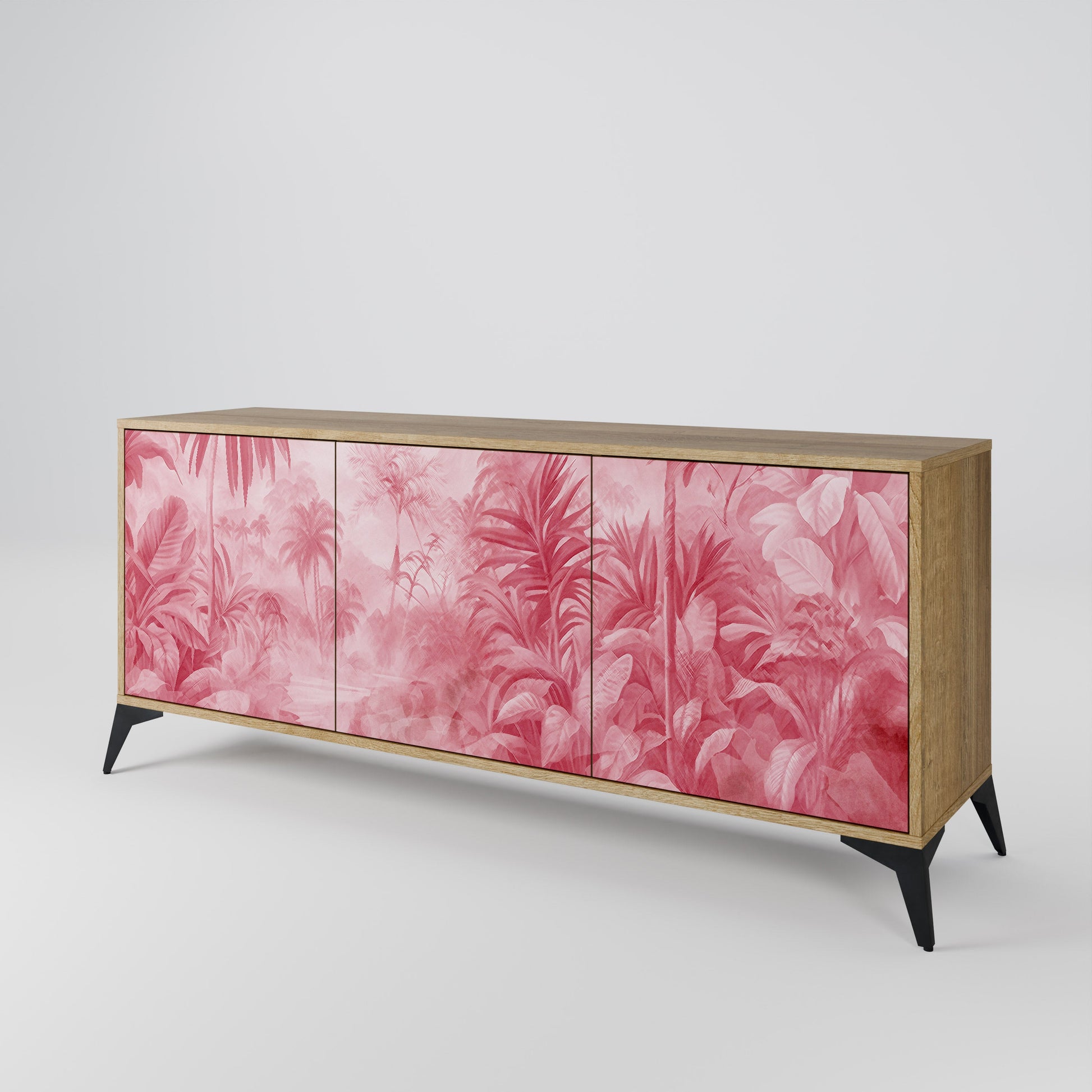 Buffet 3 portes effet chêne SWEET TROPICS