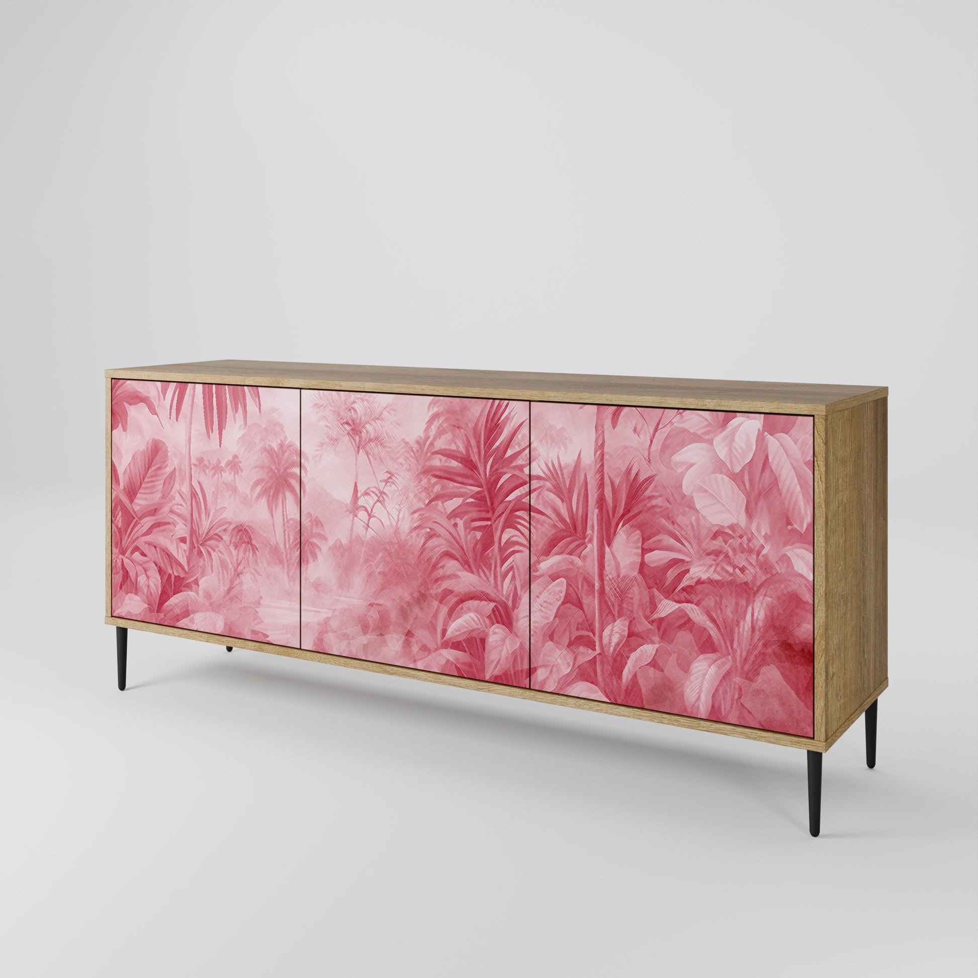 Buffet 3 portes effet chêne SWEET TROPICS