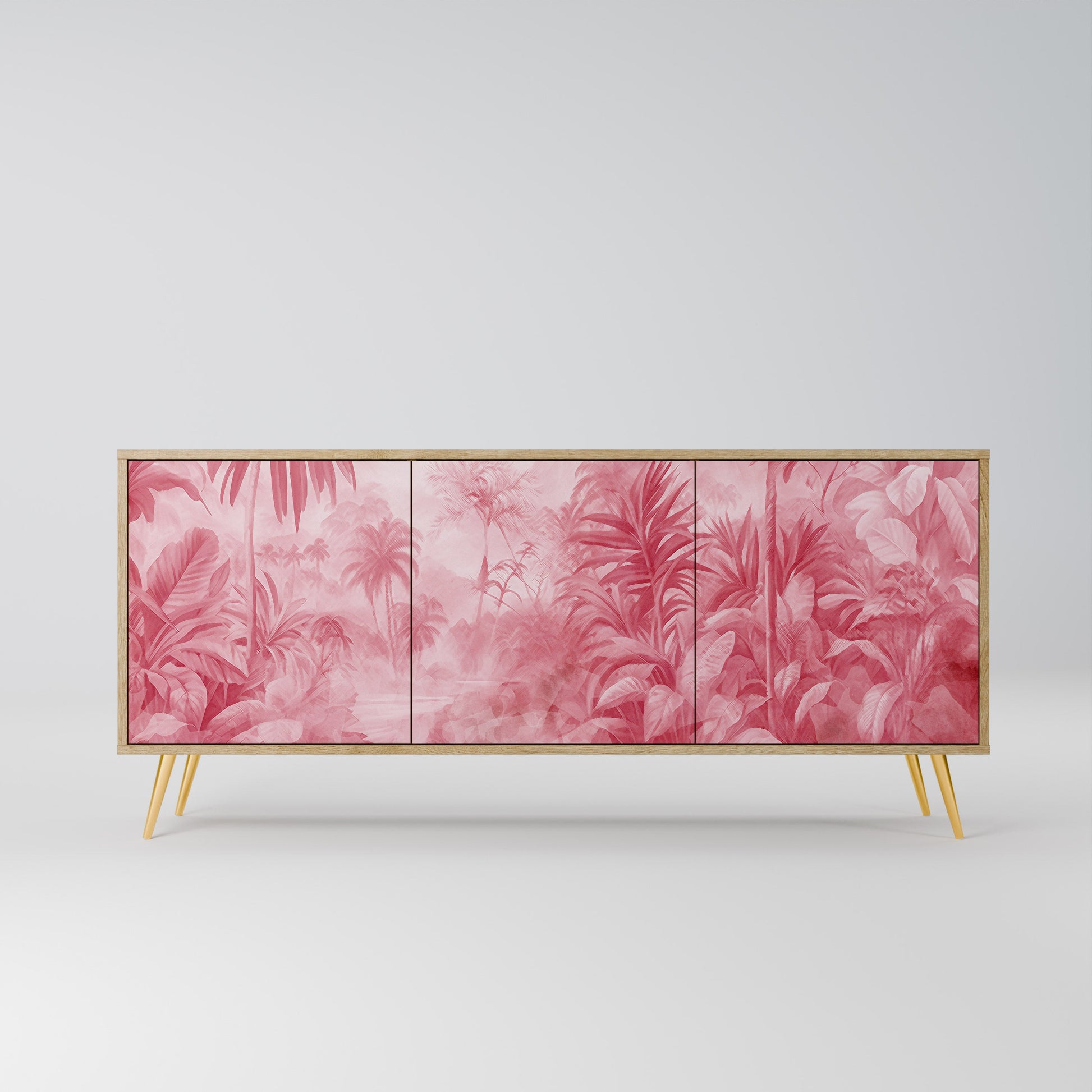 Buffet 3 portes effet chêne SWEET TROPICS