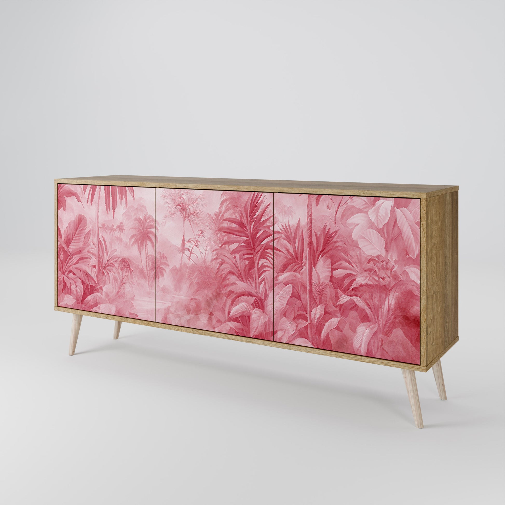 Buffet 3 portes effet chêne SWEET TROPICS