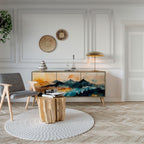 OMINOUS MOUNTAINS 3-Door Sideboard