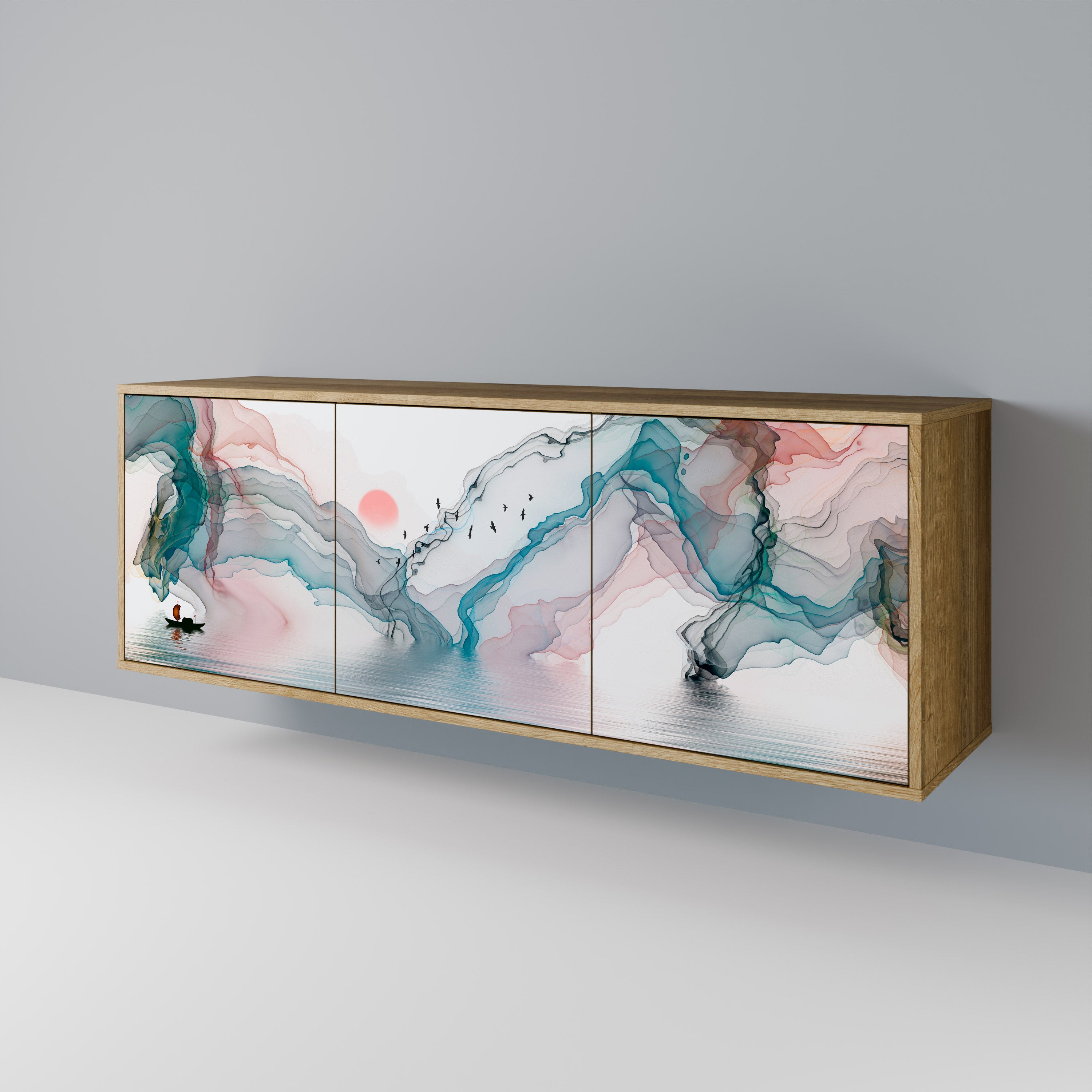 VELVET CROSSING 3-Door Sideboard