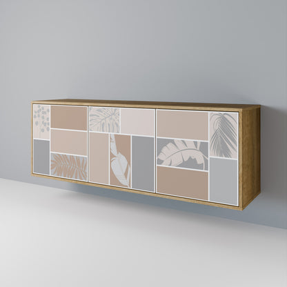 TROPICAL SHAPES 3-Door Sideboard