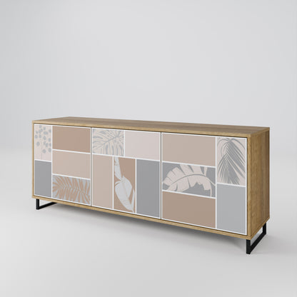 TROPICAL SHAPES 3-Door Sideboard