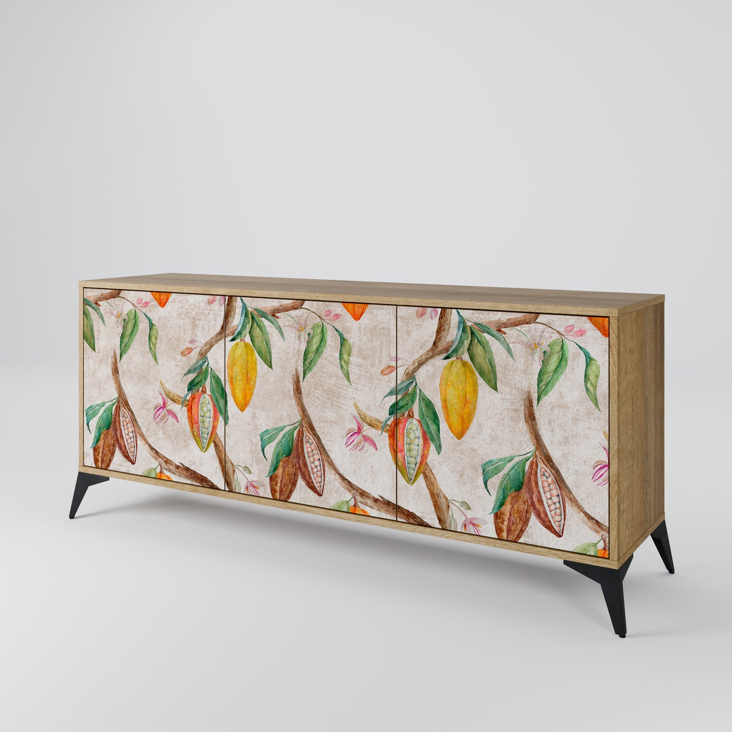 COCOA FRUITS 3-Door Sideboard
