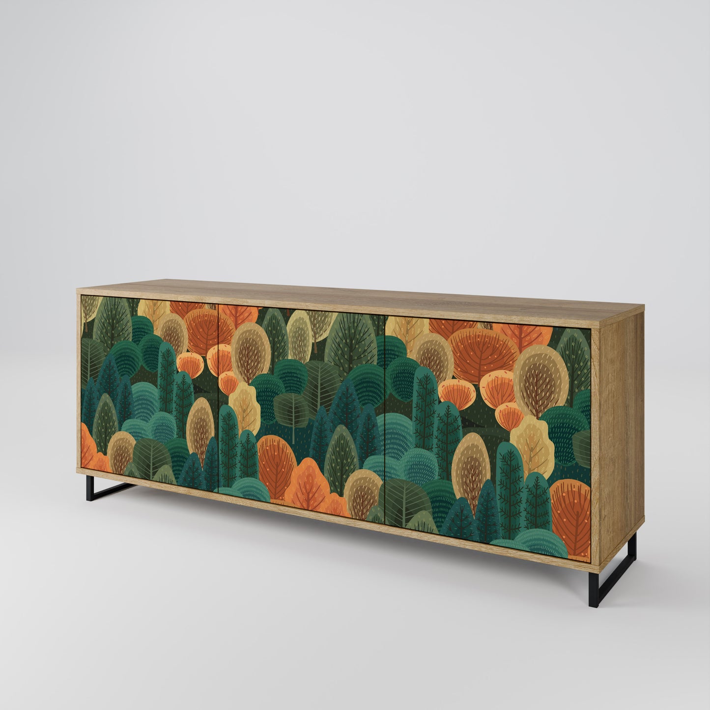 AUTUMN KALEIDOSCOPE 3-Door Sideboard