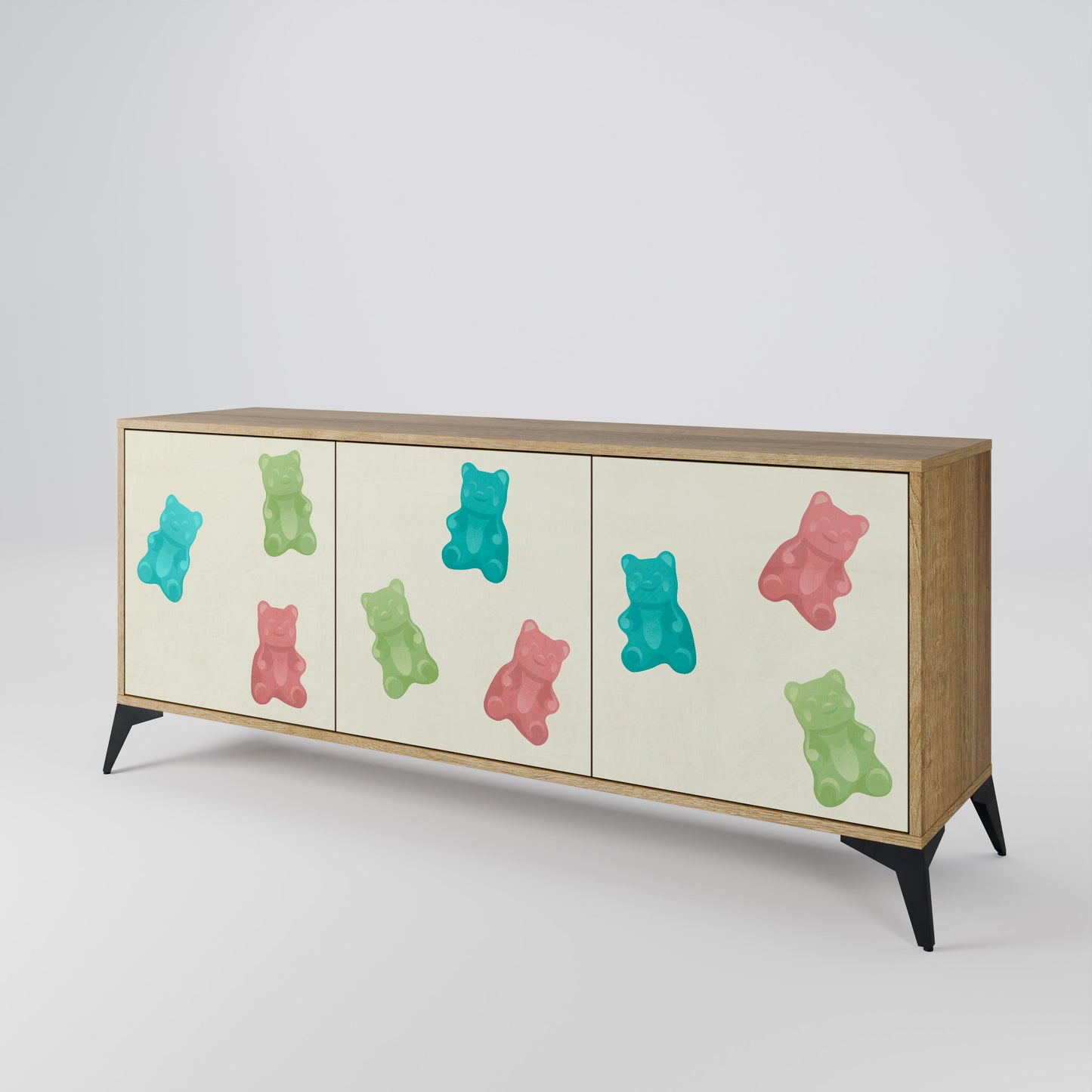 GUMMY BEARS 3-Door Sideboard