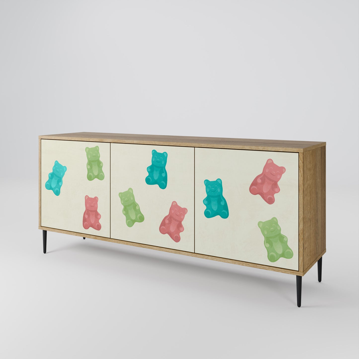 GUMMY BEARS 3-Door Sideboard