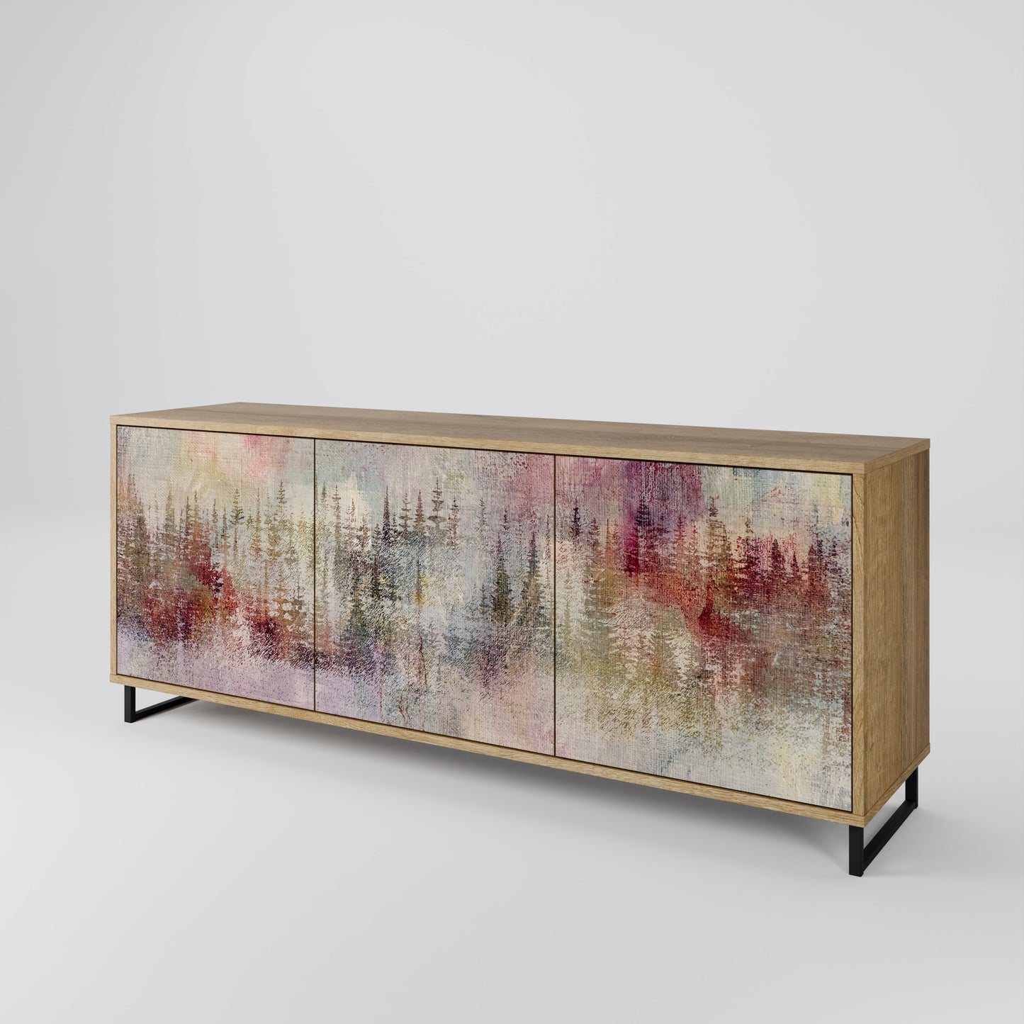 VEILED SUMMIT 3-Door Sideboard
