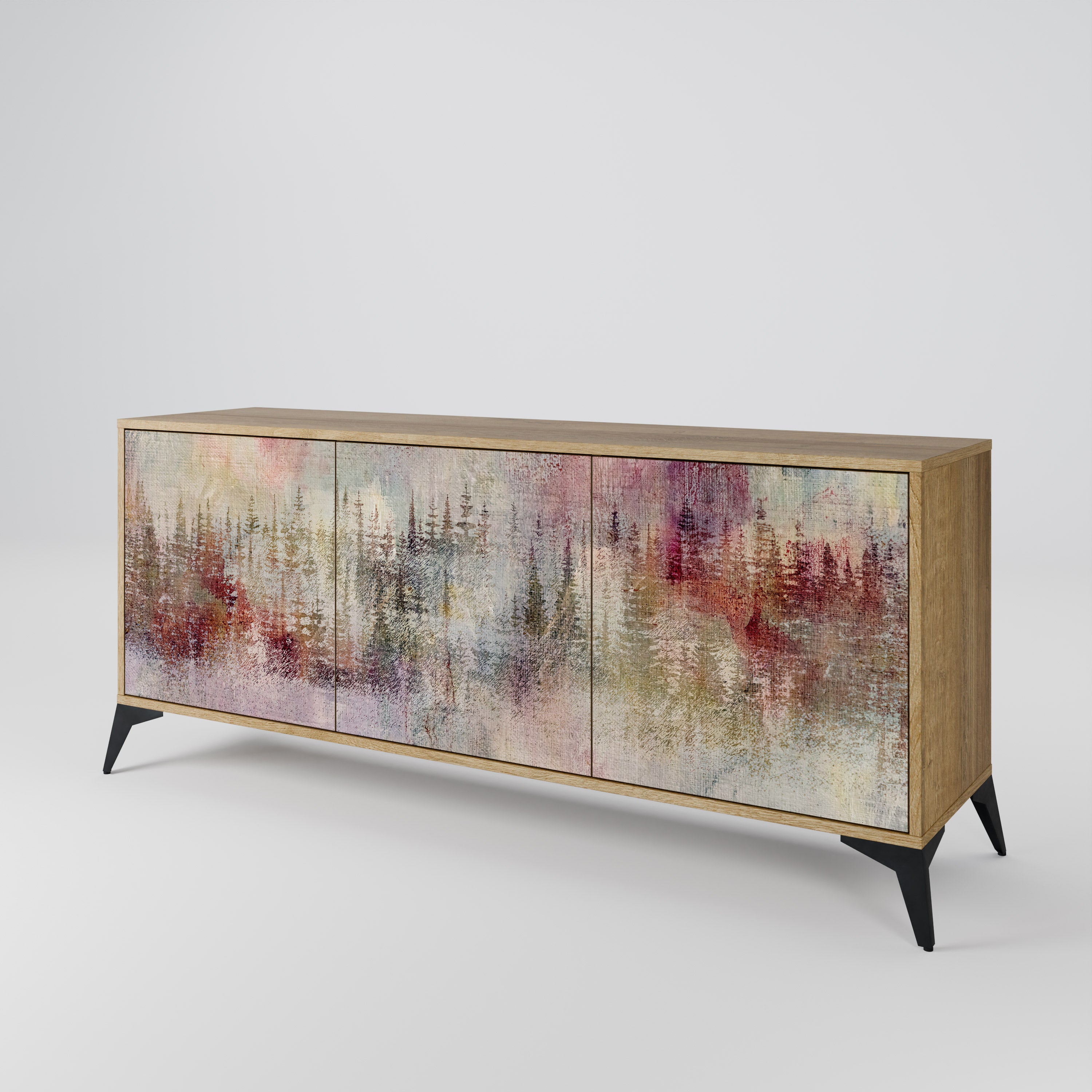 VEILED SUMMIT 3-Door Sideboard