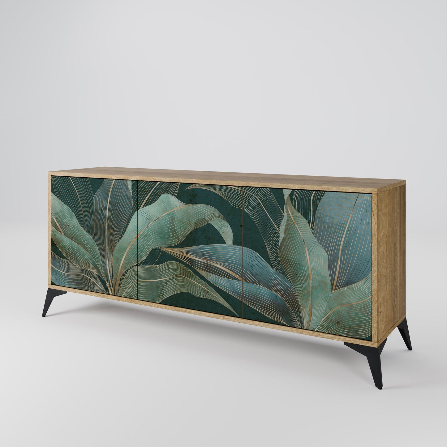 ROYAL GREEN 3-Door Sideboard