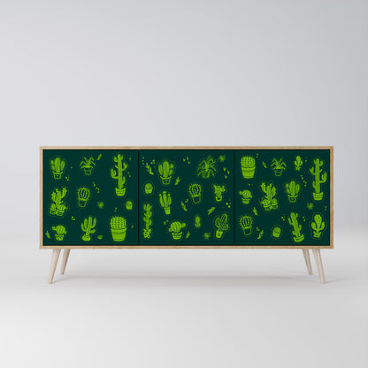 DESERT GREEN 3-Door Sideboard