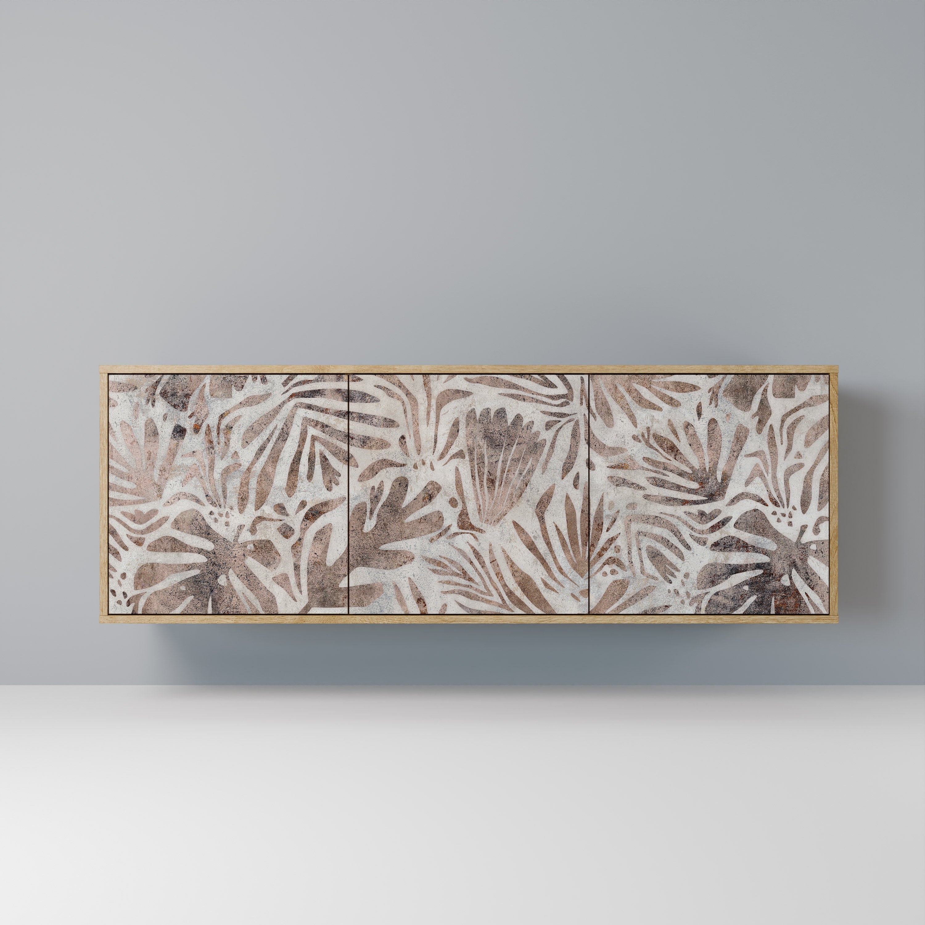 Buffet 3 portes PASSING TIME effet chêne