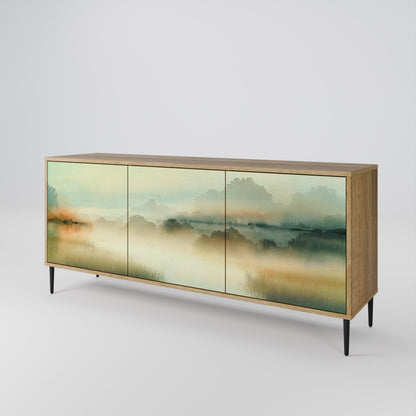 MORNING BY THE LAKE 3-Door Sideboard
