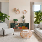 TROPICAL COMPOSITION 3-Door Sideboard