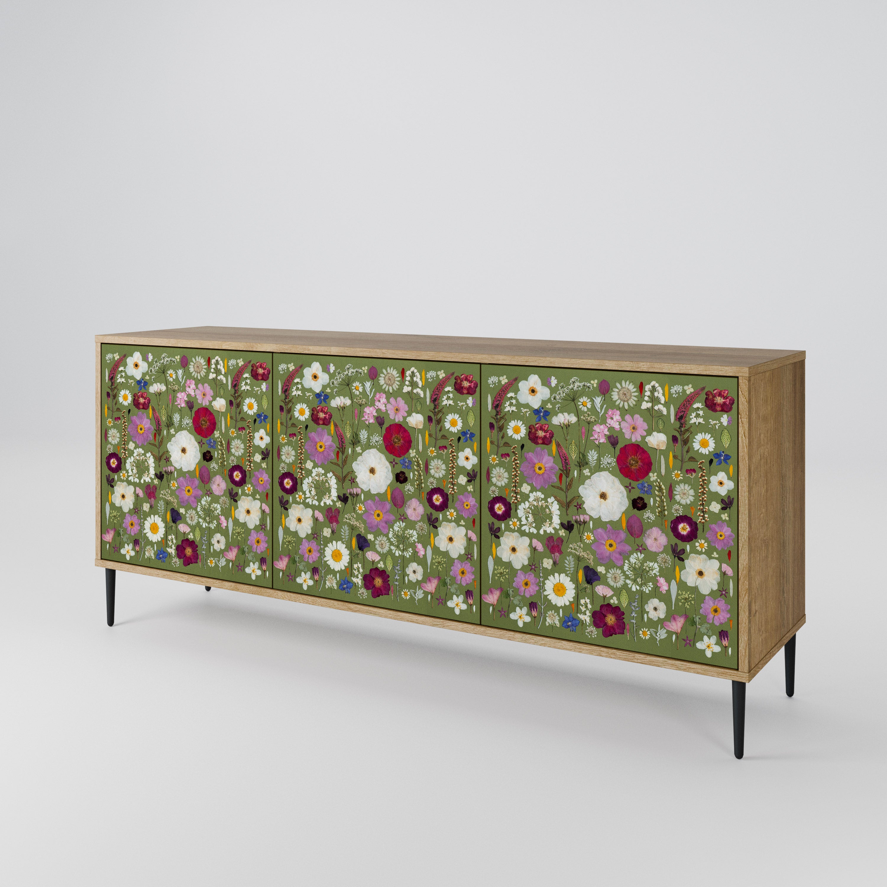 WILD GARDEN 3-Door Sideboard