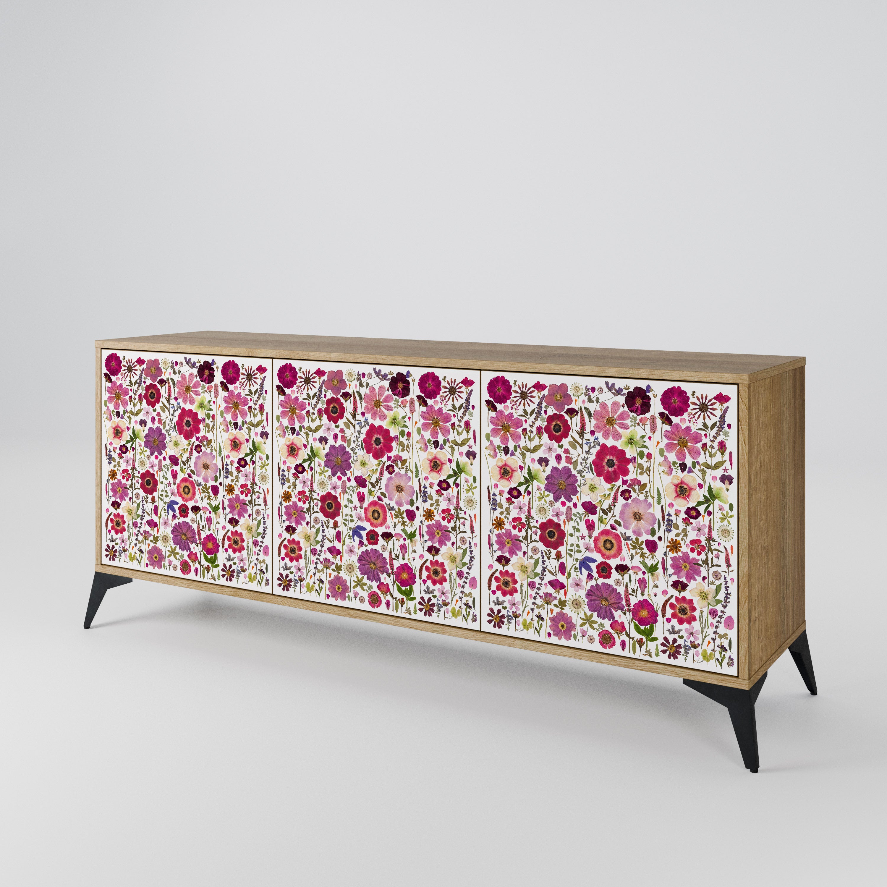 PETAL GARDEN 3-Door Sideboard